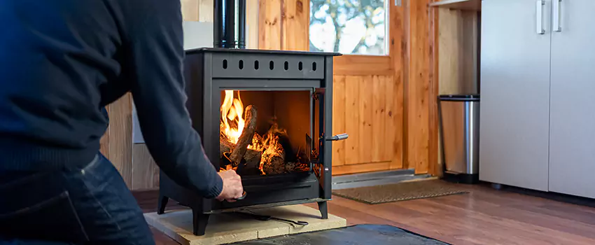 Open Hearth Wood Fireplace Installation in San Angelo, TX