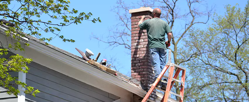 Vinyl and PVC Chimney Flashing Installation in San Angelo, TX
